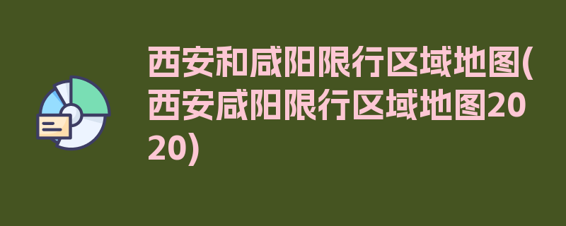 西安和咸阳限行区域地图(西安咸阳限行区域地图2020)