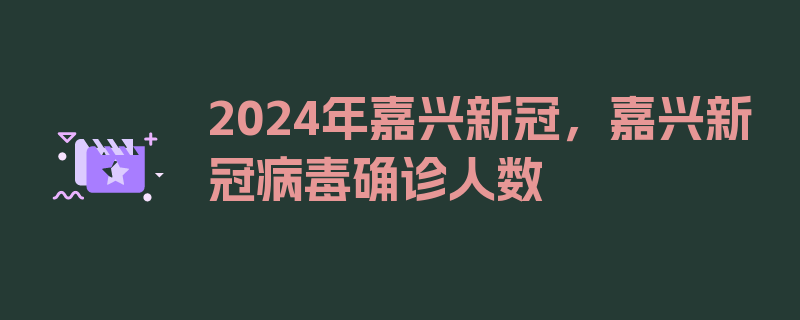 2024年嘉兴新冠，嘉兴新冠病毒确诊人数