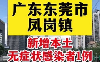 东莞新增1例无症状，东莞新增1例无症状感染者