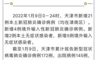 〖天津新增疫情最新消息今天·天津新增疫情最新情况〗