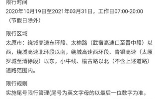 〖太原市限行最新告知·太原限号通知最新查询〗