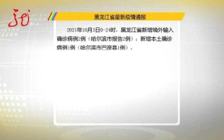 哈尔滨最新消息疫情，哈尔滨最新消息疫情数据