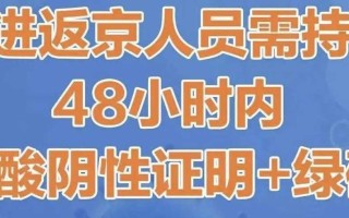 【进京无核酸证明将被劝返假的,无核酸证明不得进京】