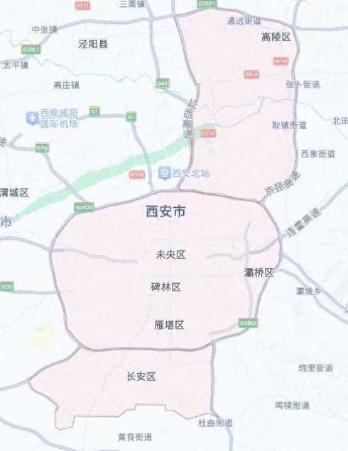 西安限号,全市行政范围内都包括哪里