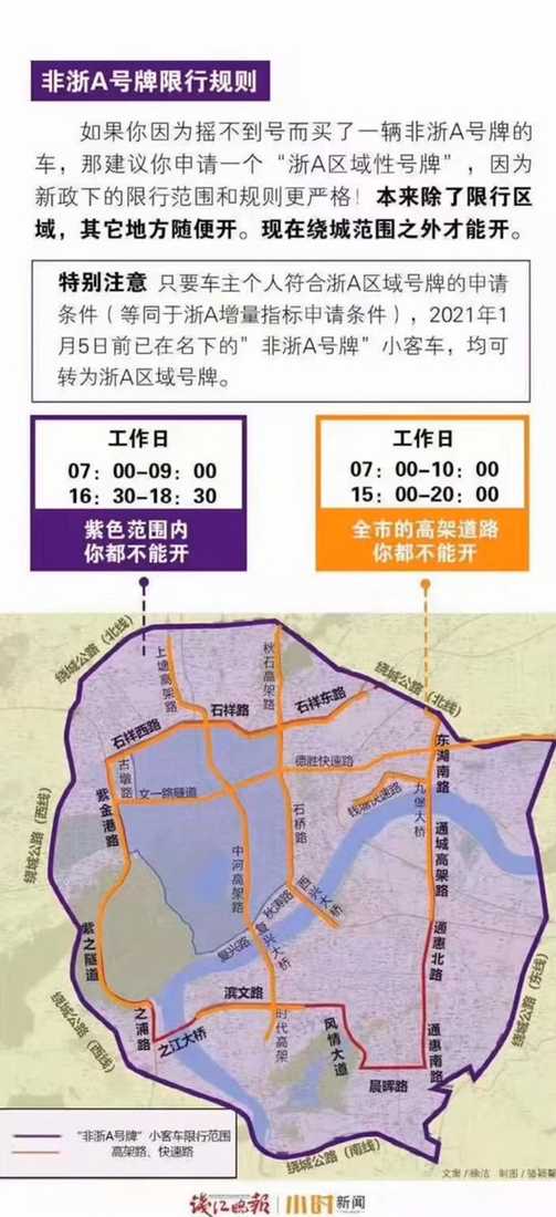 杭州车辆限行新规定2024年