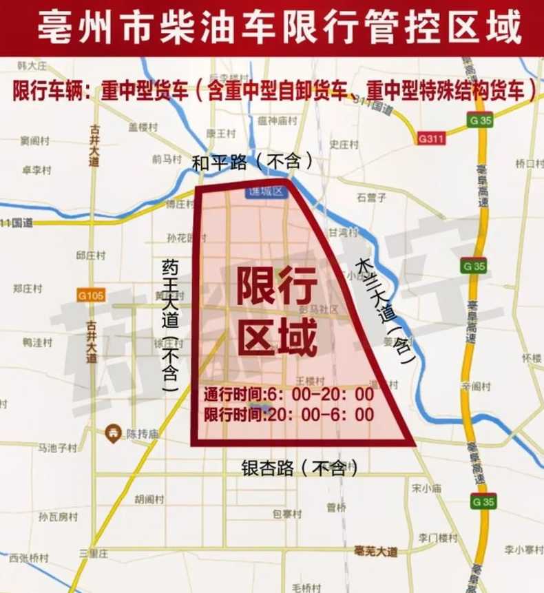 南充货车限行区域