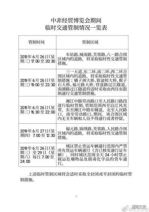 长沙外地牌照限行吗