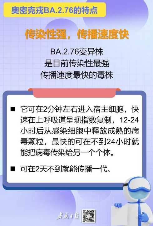 拉萨报告奥密克戎BA.2.76变异株,这种毒株有何特点?