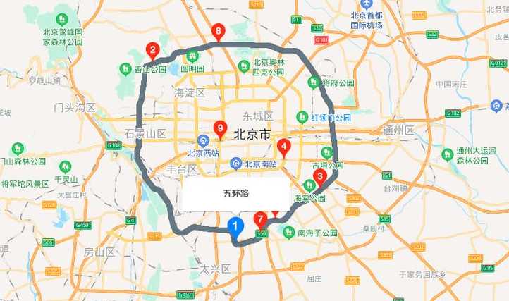 北京牌照小汽车,在北京行驶限号,在河北区域内行驶行吗?