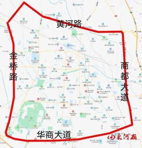 洛阳限行区域地图(高清)