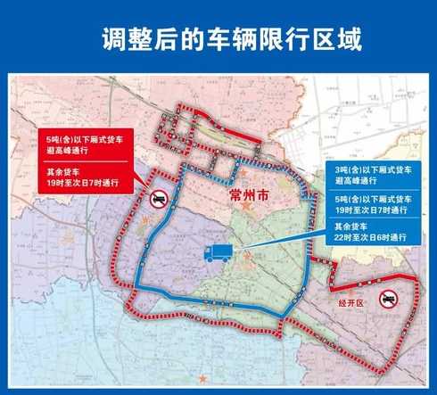 2022年常州市皮卡车限行规定