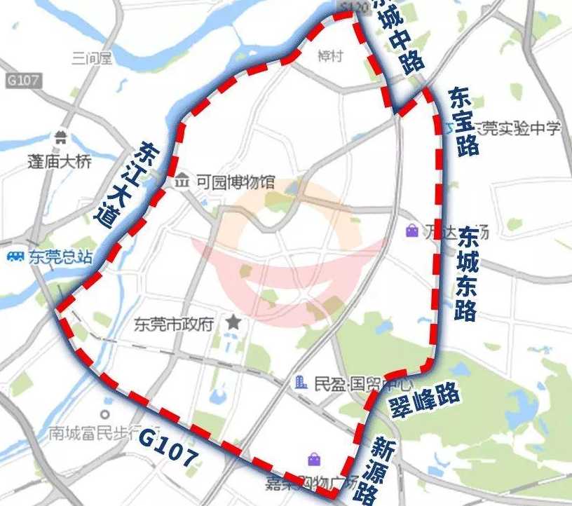 东莞限行时间及路段详解