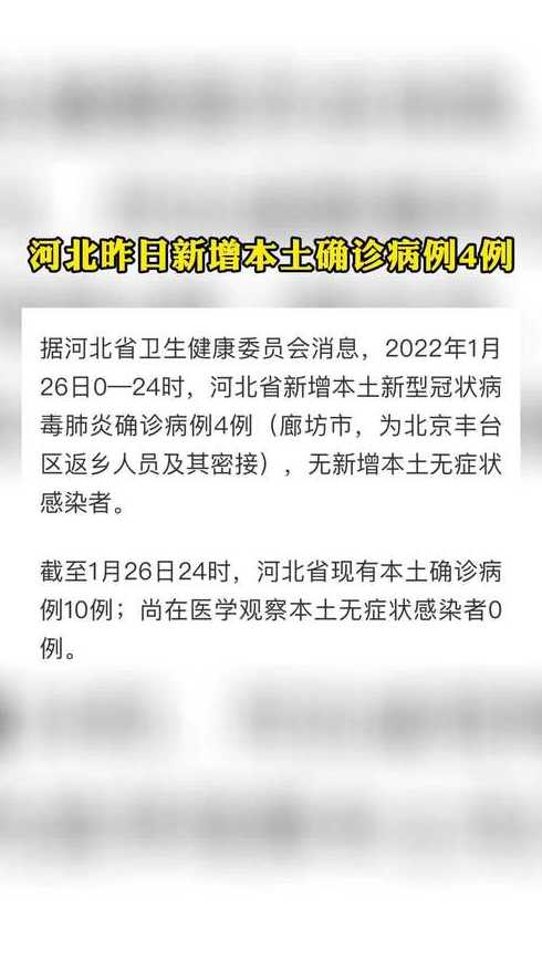 河北新型冠状肺炎情况现在如何?