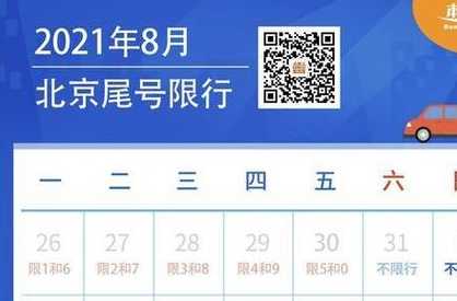 北京车限号时间表2022年4月