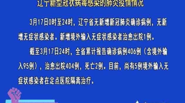 辽宁东港有几例新型病毒病人?