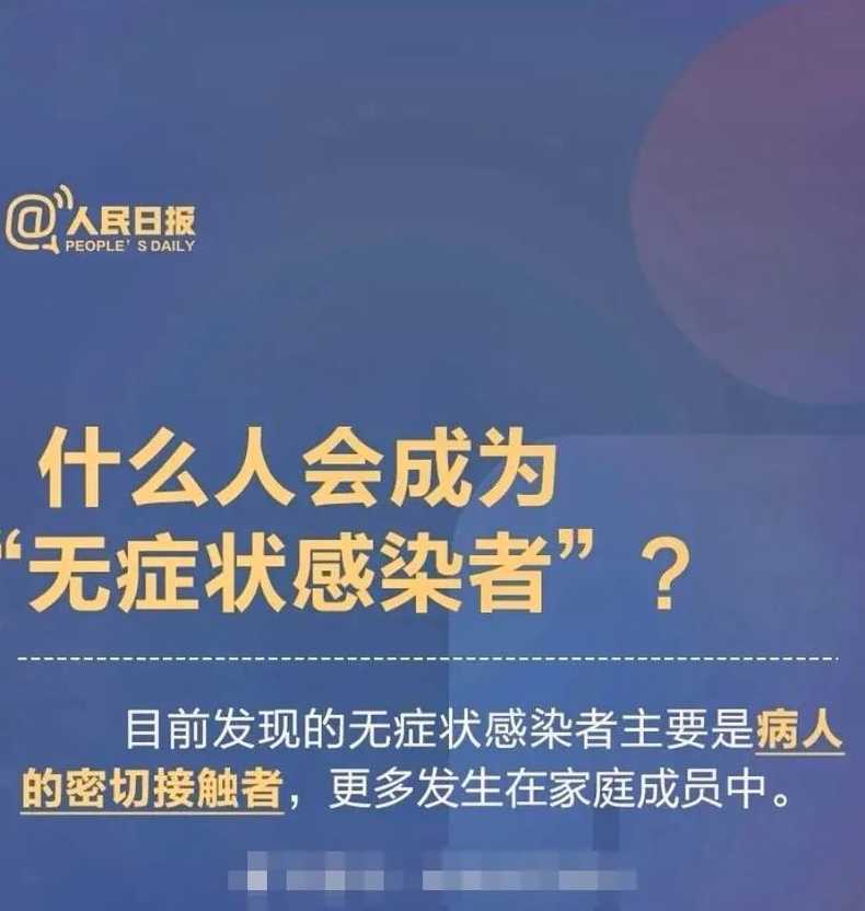 无症状感染者是什么意思?