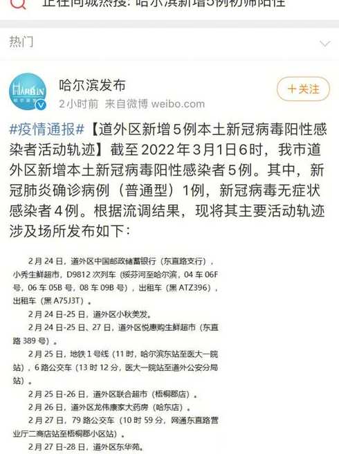 黑龙江疫情怎么样了