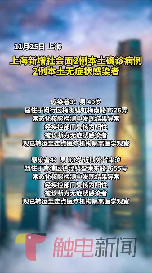 11月28日上海新增社会面3例本土确诊和3例无症状