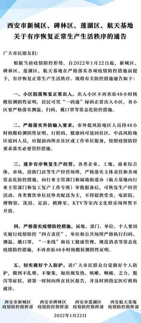 西安疫情最新消息:这些人员出行将受限-今日热点