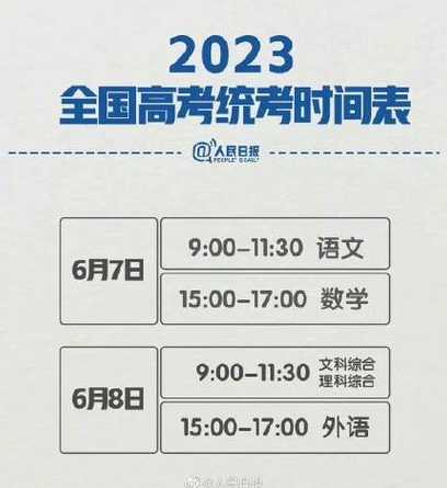 2023年各省高考报名时间一览表