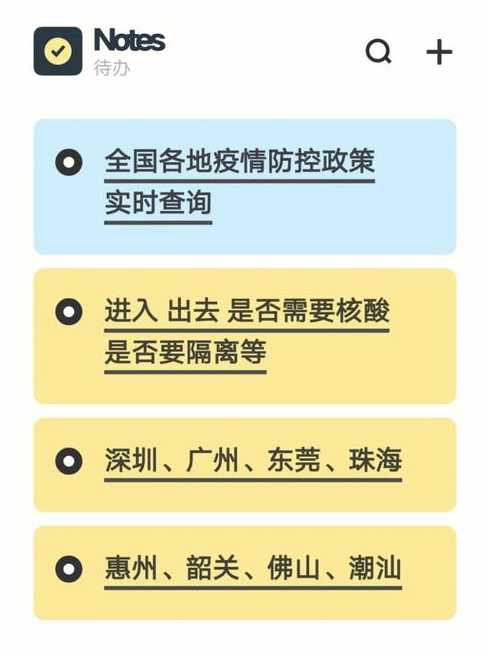 全国隔离政策查询