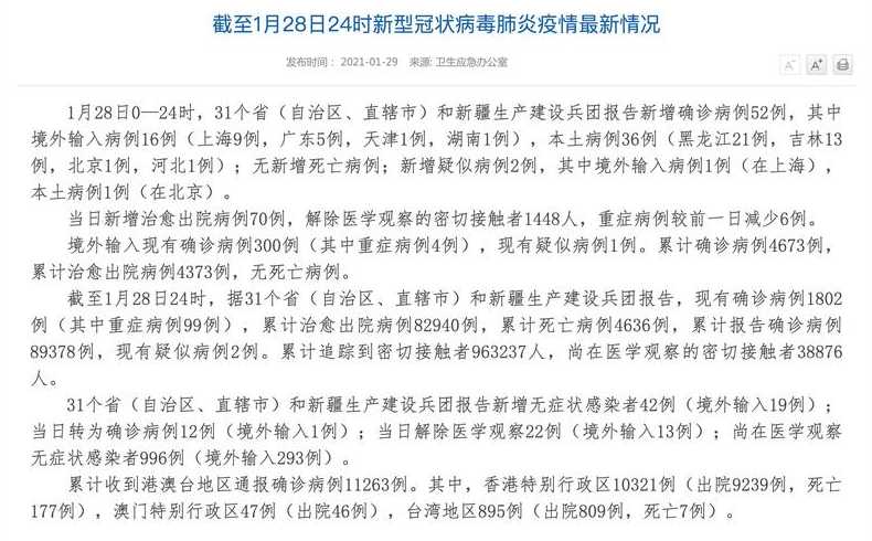 黑龙江新增28例本土确诊,这些确诊者的病情严重吗?