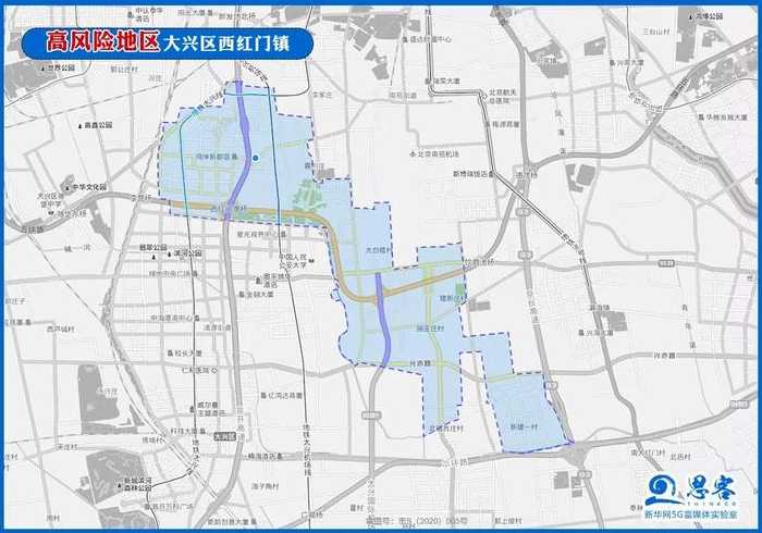 永定路街道调为高风险!北京43个中高风险区地图